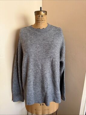 NWT Thread & Supply Vance Cashmere Blend Sweater Gray S
